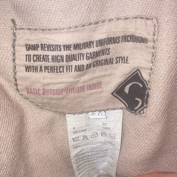 Gamp military upcycled jacket - Picture 12 of 13